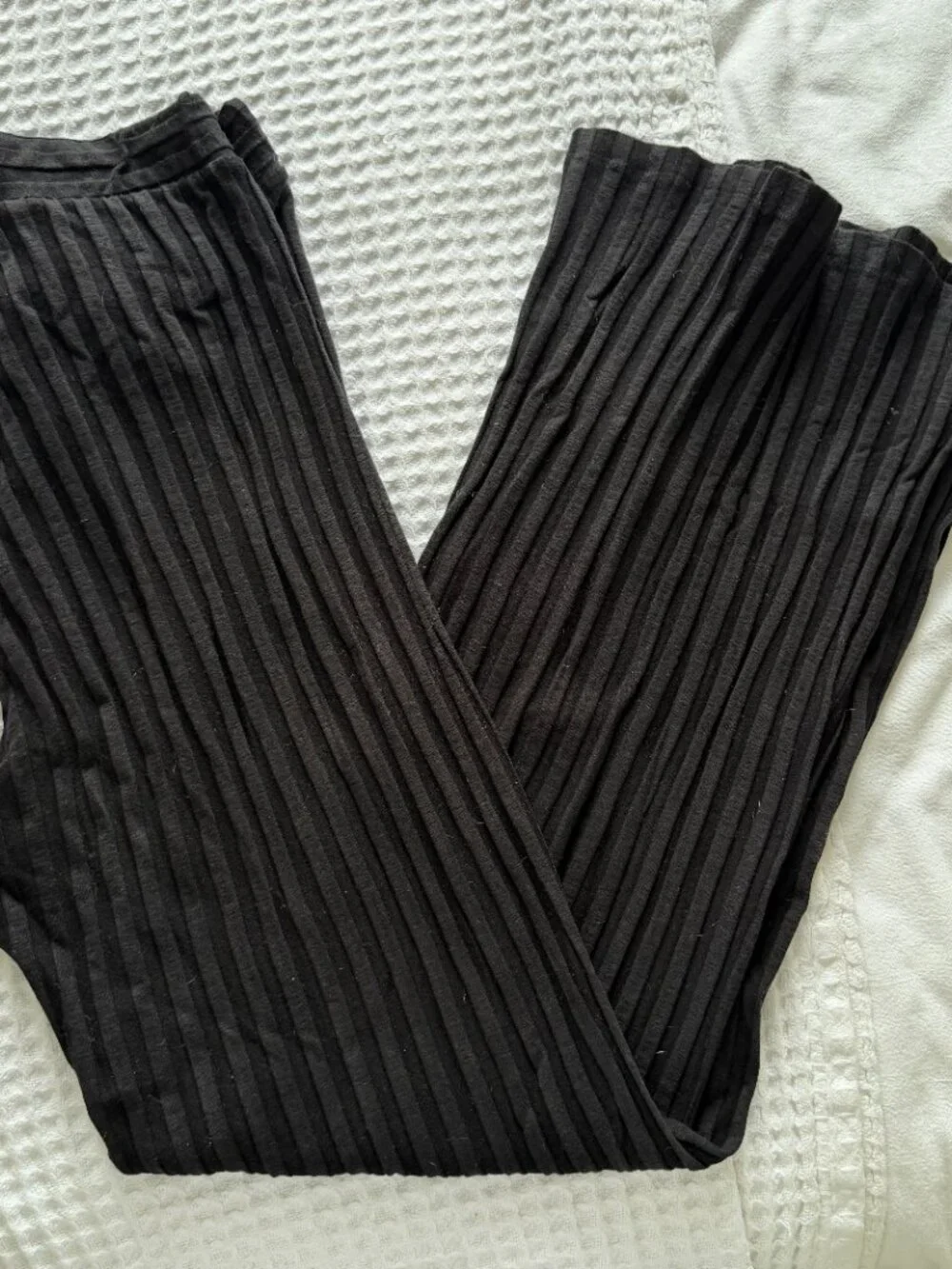 MOTHER The Quickie Roller Hover Ribbed Pants - Picture 5 of 8